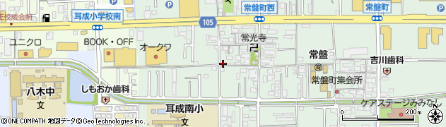 奈良県橿原市常盤町386周辺の地図