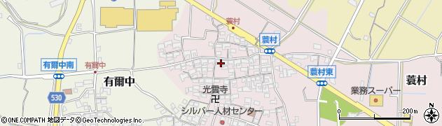 三重県多気郡明和町蓑村93周辺の地図