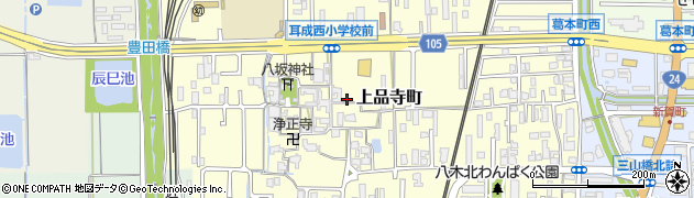奈良県橿原市上品寺町154周辺の地図