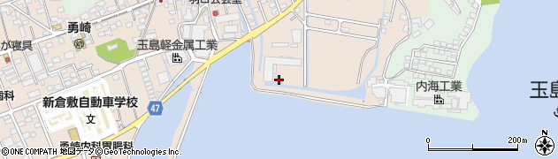 岡山県倉敷市玉島勇崎1419周辺の地図