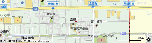 奈良県橿原市常盤町329周辺の地図