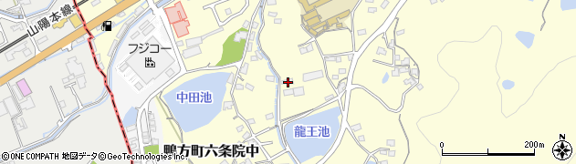 岡山県浅口市鴨方町六条院中1893周辺の地図