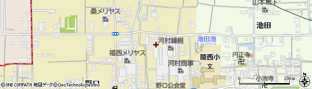 奈良県大和高田市野口203周辺の地図