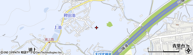 広島県福山市春日町（浦上）周辺の地図