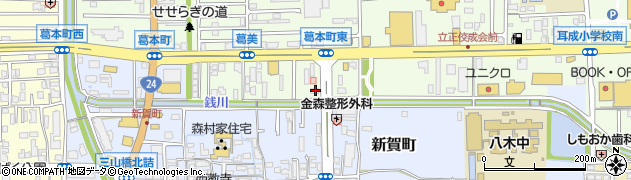 三輪歯科医院周辺の地図
