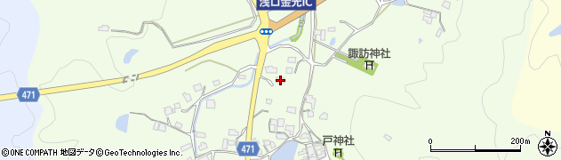 岡山県浅口市金光町佐方2556周辺の地図