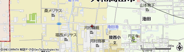 奈良県大和高田市野口233周辺の地図