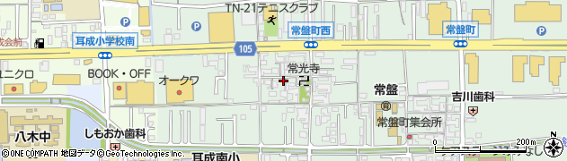 奈良県橿原市常盤町377周辺の地図