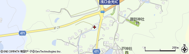 岡山県浅口市金光町佐方2239周辺の地図