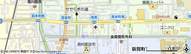 福田自動車周辺の地図