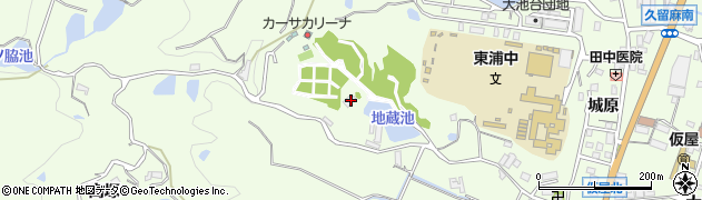 兵庫県淡路市久留麻城原1289周辺の地図