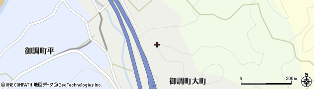 広島県尾道市御調町大町周辺の地図