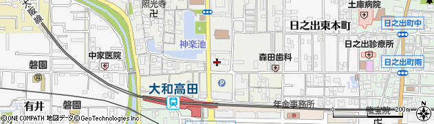 ディオ・フェルティ大和高田管理事務所周辺の地図