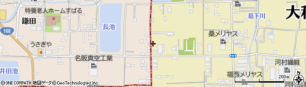 奈良県大和高田市野口536周辺の地図