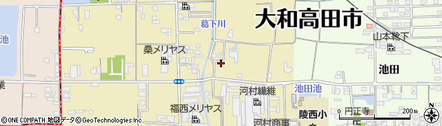 奈良県大和高田市野口245周辺の地図