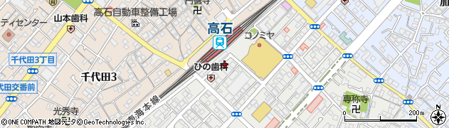 アイン・クレヨン　高石駅前パソコン教室周辺の地図