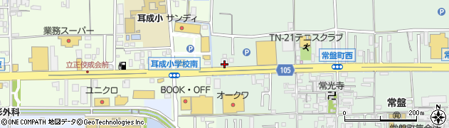 奈良県橿原市常盤町437周辺の地図