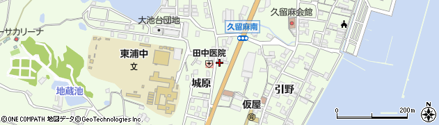 東浦薬局周辺の地図