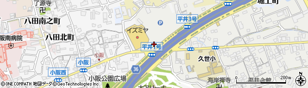 無添くら寿司 平井店周辺の地図