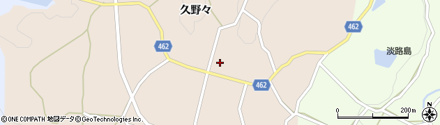 仁井黒谷線周辺の地図