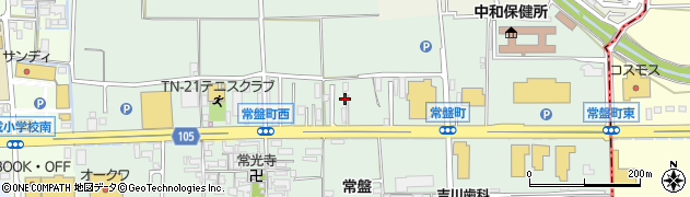 奈良県橿原市常盤町546周辺の地図