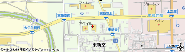 シャンブル桜井店周辺の地図