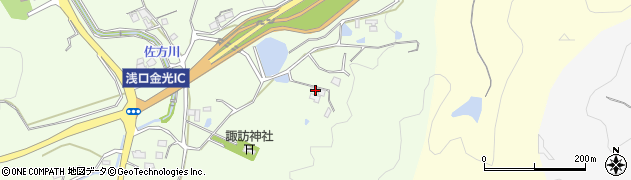 岡山県浅口市金光町佐方2423周辺の地図