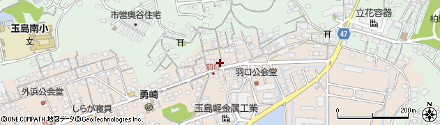 岡山県倉敷市玉島勇崎1340周辺の地図