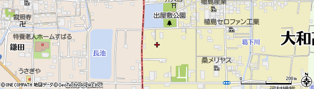 奈良県大和高田市野口528周辺の地図