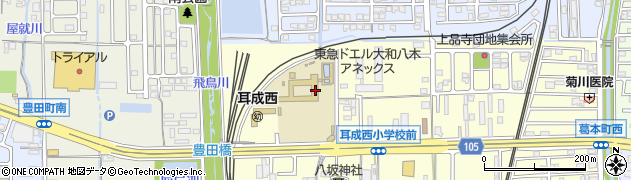 奈良県橿原市上品寺町455周辺の地図