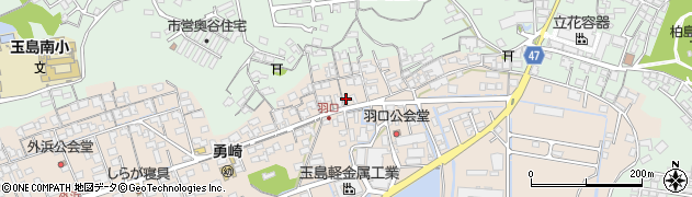 岡山県倉敷市玉島勇崎1341周辺の地図