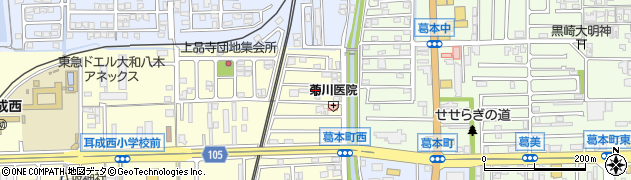 奈良県橿原市上品寺町400周辺の地図
