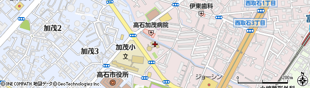 高石市立　加茂幼稚園周辺の地図