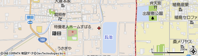奈良県香芝市鎌田191-7周辺の地図