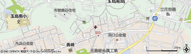 岡山県倉敷市玉島勇崎1325周辺の地図