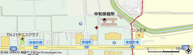 奈良県橿原市常盤町610周辺の地図