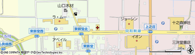 紳士服はるやま奈良桜井店周辺の地図