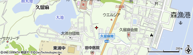ウエルシア薬局　淡路東浦店周辺の地図