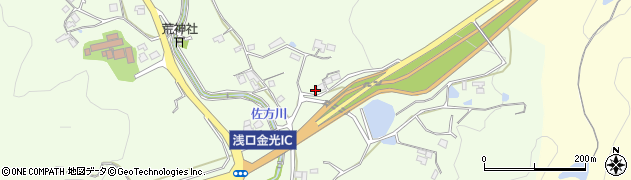 岡山県浅口市金光町佐方2366周辺の地図