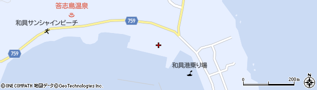 鳥羽磯部漁協和具浦支所周辺の地図
