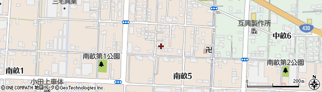 有限会社合田博塗装店周辺の地図