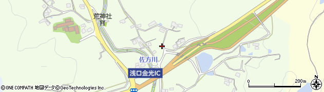 岡山県浅口市金光町佐方2325周辺の地図
