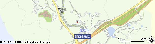 岡山県浅口市金光町佐方2311周辺の地図