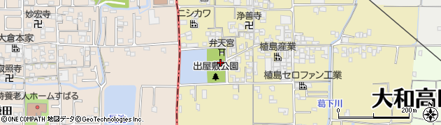 奈良県大和高田市野口456周辺の地図