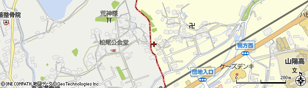 岡山県浅口市鴨方町六条院中1571周辺の地図