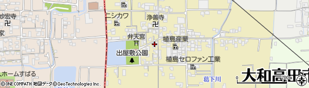 奈良県大和高田市野口451周辺の地図