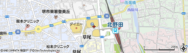 株式会社サンプラザ　北野田店周辺の地図