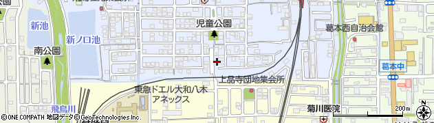 奈良県橿原市新口町25周辺の地図