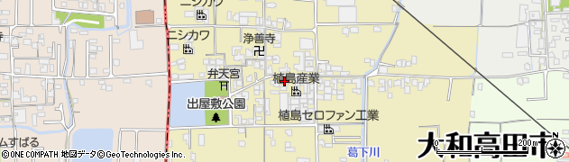 奈良県大和高田市野口446周辺の地図