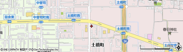 奈良中央信用金庫ますが支店周辺の地図